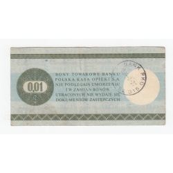 Bon Pewex, 0,01$ 1979, st. 3