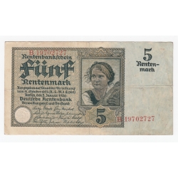 Niemcy, 5 marek 1926, st. 3