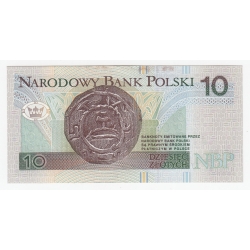 Banknot 10 zł 1994, seria IY, UNC-