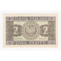 Banknot 2 zł 1936, seria DN, UNC