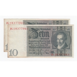 Niemcy, 10 marek 1929, st. 2