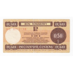 Bon Pewex, 0,50$ 1979, st. 3/3-